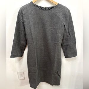 Perfect office dress for winter. Wool, knee length.